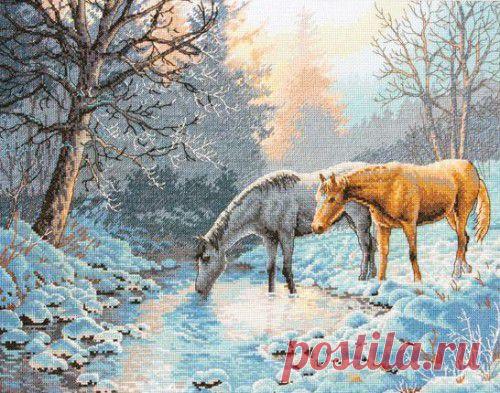 Frosty Morning | StitchArt.net - Искусство вышивания крестиком