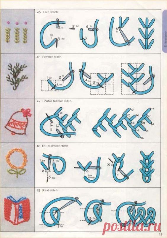 Bordado básico   |   Pinterest • Всемирный каталог идей