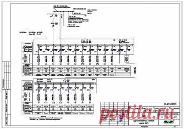 Проект электрики дома пример 1176
