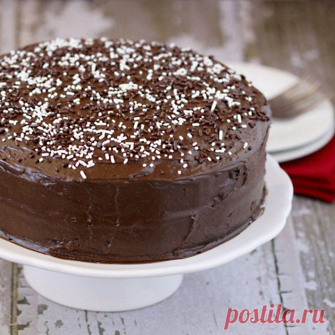 Шоколадный торт «le chocolat».