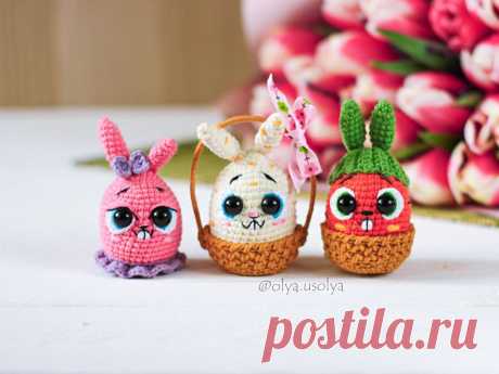 PDF Зайка крючком. FREE crochet pattern; Аmigurumi animal patterns. Амигуруми схемы и описания на русском. Вязаные игрушки и поделки своими руками #amimore - заяц, зайчик, пасхальный кролик, зайчонок, зайка, крольчонок, Пасха, яйцо, яичко.