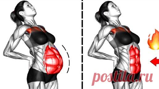 Избавьтесь от живота не вставая с кровати. Лишний балласт внизу живота больше не беспокоит | PRO TRAINING | Дзен