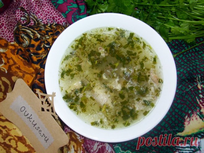 Куриный суп с овсяными хлопьями - Простые рецепты Овкусе.ру