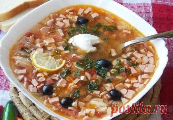 2 вкусные соляночки.