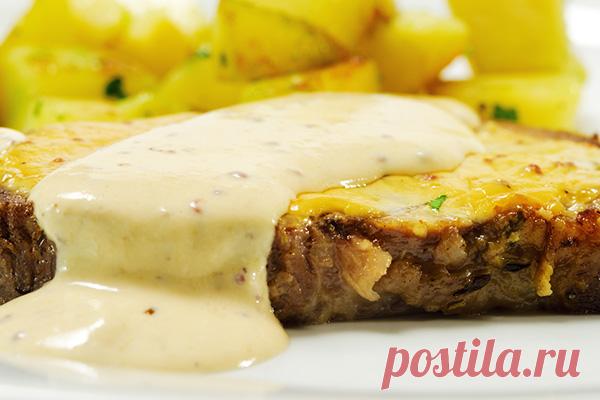 Ароматная свинина с горчичным соусом — Домашние заботы