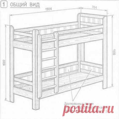 Как сделать двухъярусную кровать самому: подробная инструкция