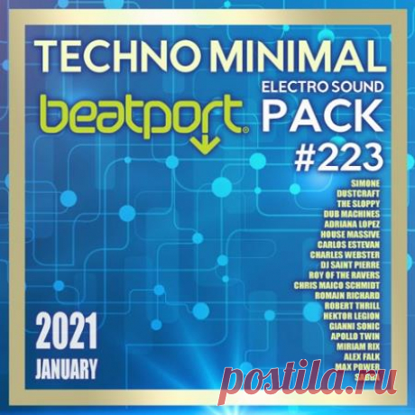 Beatport Techno: Electro Sound Pack #223 (2021) Техно с "глубоким" звуком - элементами реверберации, эмбиента и минимала в 223-м сборнике от Beatport. В Вашем распоряжении 120 треков современного техно минимала высокого качества круглосуточно!Категория: UnmixedИсполнитель: Various ArtistНазвание: Beatport Techno: Electro Sound Pack