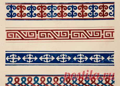 этнические орнаменты » Традиционный монгольский орнамент