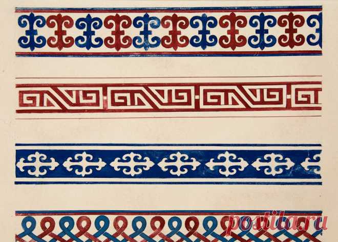 этнические орнаменты » Традиционный монгольский орнамент