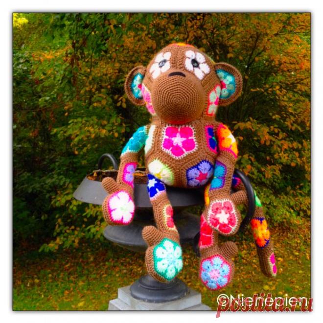 Обезьянка мисс Пинки