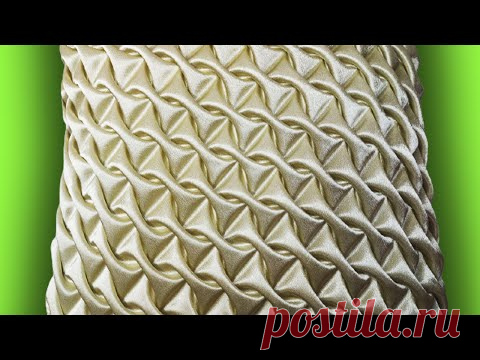 Несложно и невероятно красиво! Потрясающая идея интерьерной подушки своими руками/HandiWorks
