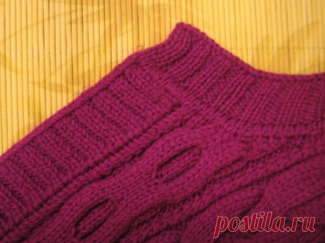 Как красиво вязать планки. Вязание.