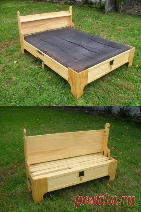 Кровать-трансформер своими руками