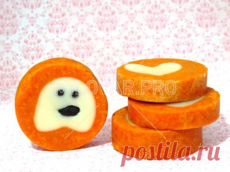 Хеллоуин - мыло &quot;Привидение&quot;! холодным способом