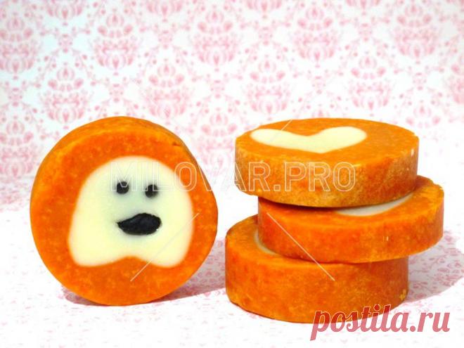 Хеллоуин - мыло "Привидение"! холодным способом