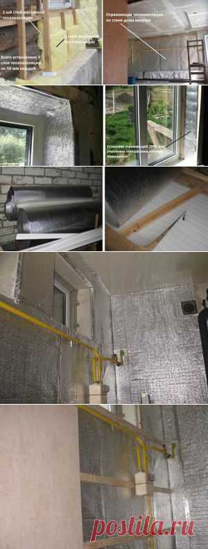 Правильное применение теплоизоляционных материалов при строительстве