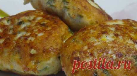 Очень вкусные куриные котлеты с овощами