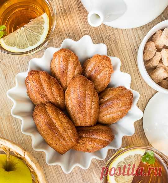 Миндальные "Мадлен" с медом | Вкусный блог - рецепты под настроение