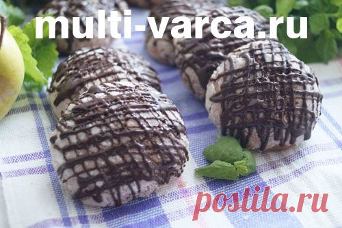 Шоколадное печенье в мультиварке