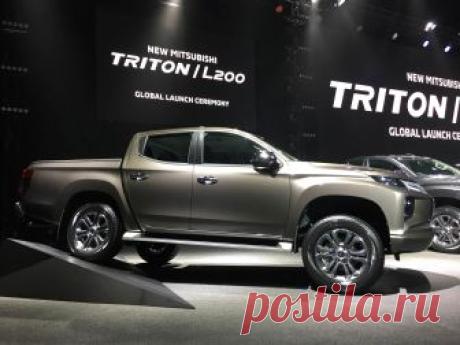 Представлен самый красивый Mitsubishi (это пикап L200)
