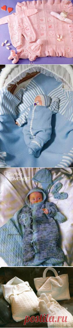 Наборы на выписку- вяжем самостоятельно - Вязание для новорожденных - Последние схемы и модели для крючка и спиц - Вязание для души