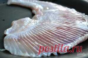 Жареный скат - пошаговый рецепт с фото на Повар.ру