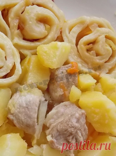 Как приготовить штрудли с мясом и картошкой рецепт с фото