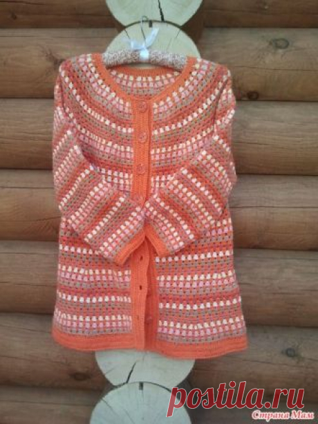 . Жакет крючком Vintage Cluster Cardigan Я прямо влюбилась в этот винтажный кардиган с первого взгляда))))))) Да еще и в разных цветовых вариантах нашла.  Зазывала компанию сюда https://www.stranamam.ru/