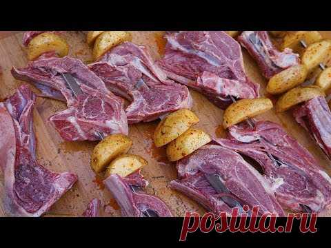 Вкусный рецепт сочного шашлыка из баранины по-армянски. Рецепт от Жоржа