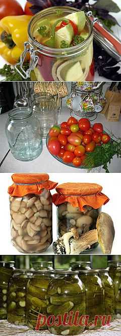 Закатки, заготовки на зиму. Рецепты варенья и других зимних домашних заготовок