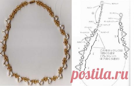 бисероплетение колье и ожерелья схемы жгут: 19 тыс изображений найдено в Яндекс.Картинках