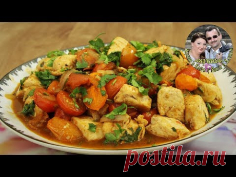 Сочная Куриная грудка. 10 минут, на все, и вкусный, быстрый ужин на столе. Быстрее не бывает.