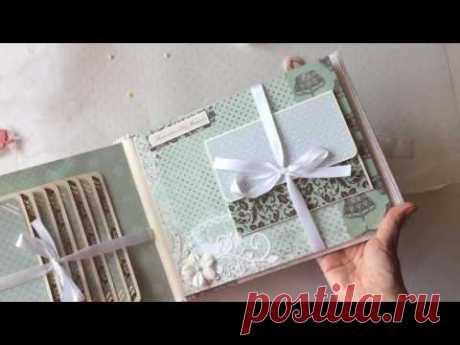 Нежный свадебный альбом. Скрапбукинг