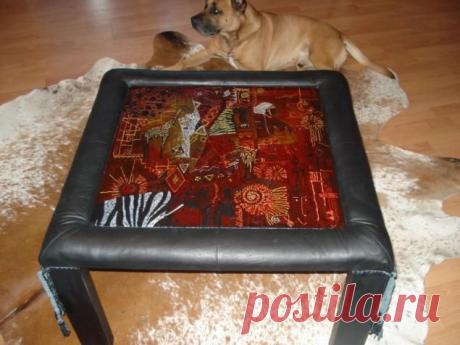 Столик в африканском стиле - Декор