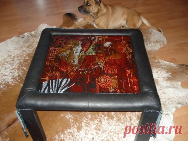 Столик в африканском стиле - Декор