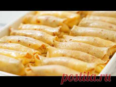 САМЫЕ ВКУСНЫЕ блинчики по-одесски на Масленицу! Одесские налистники с творогом