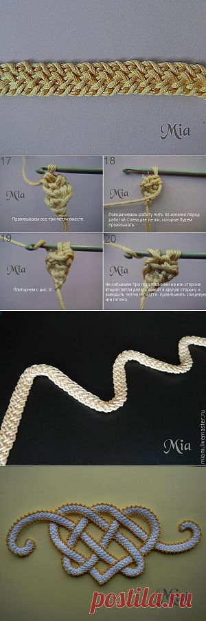 Мастер-класс по вязанию шнура - Ярмарка Мастеров - ручная работа, handmade