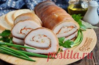 Рулет из сала со шкуркой

Ингредиенты:
Сало тонкое — 1 Килограмм
Куриное филе — 250 Грамм
Показать полностью…