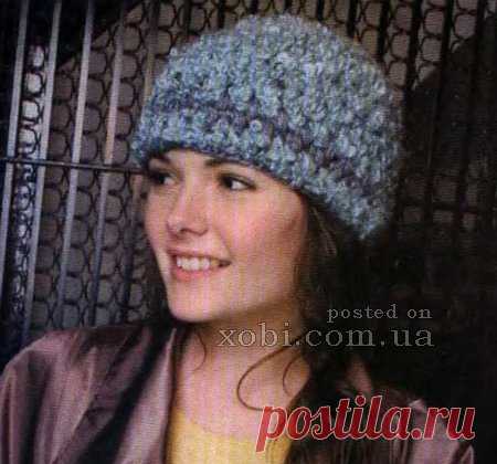 Женские вязаные шапки, шляпки, береты, кепки, панамки и повязки на голову » Страница 2