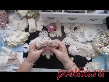 Handmade Scrap Flowers Tutorial - jennings644