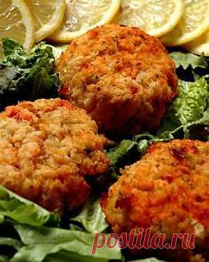 Простой рецепт котлет из рыбных консервов - Быстрый обед и ужин . 1001 ЕДА вкусные рецепты с фото!
