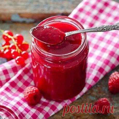КОНФИТЮР ИЗ МАЛИНЫ И КРАСНОЙ СМОРОДИНЫ В МУЛЬТИВАРКЕ!