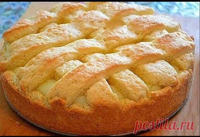 ВКУСНЕЙШИЙ Яблочный пирог с НЕЖНЕЙШИМ заварным кремом