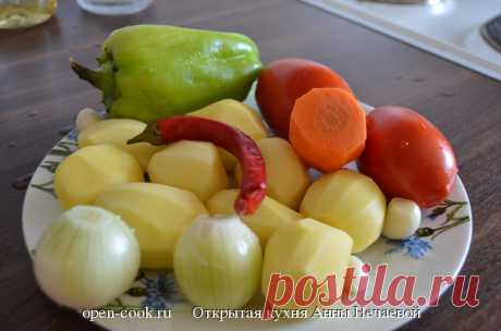 Свинина, тушеная с овощами, пошаговый рецепт с фото