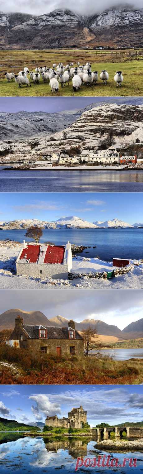Волшебная Шотландия в разные времена года