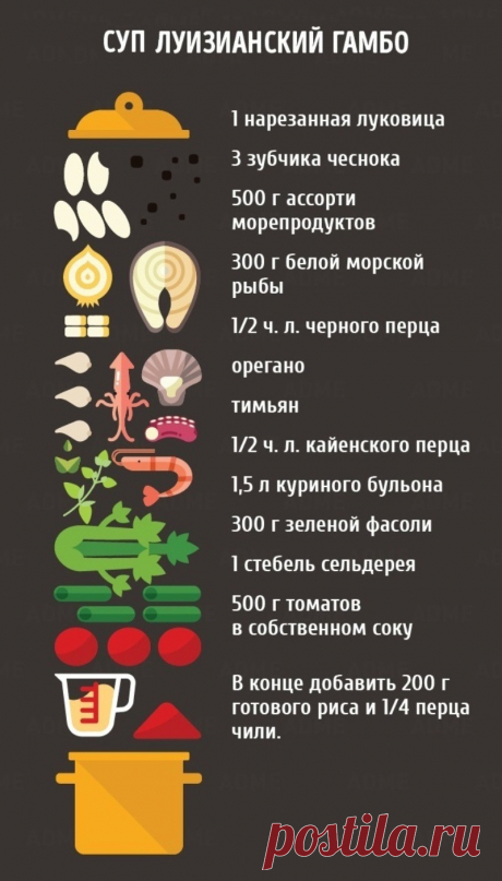 Суп &quot;Луизианский гамбо&quot;