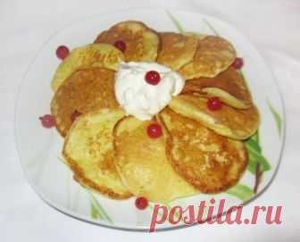 Оладьи на молоке - вкуснятина на завтрак!