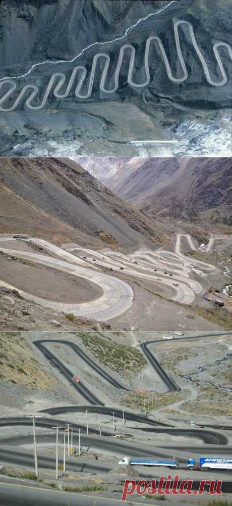 Горный перевал Христа Спасителя