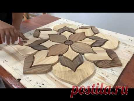 Amazing Creations Using Scraps Of Wood Into Work Of Art // Create An Artistic Picture For You