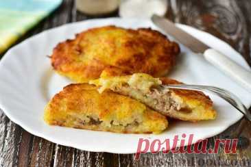 Колдуны картофельные с мясом — Домашняя кулинария